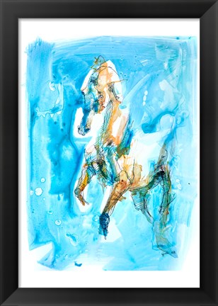 Framed Equine Nude 56t Print