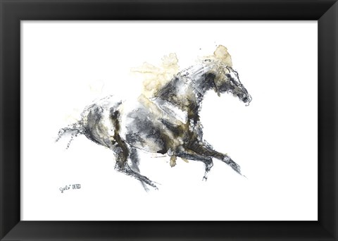 Framed Equine Nude 77t Print