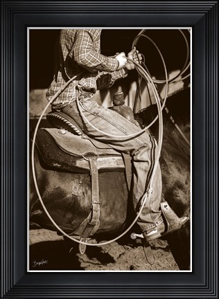 Framed Best Seat in the House Print