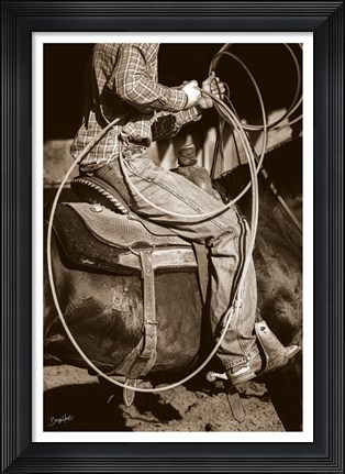 Framed Best Seat in the House Print