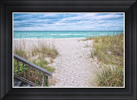 Framed Calling Me Print