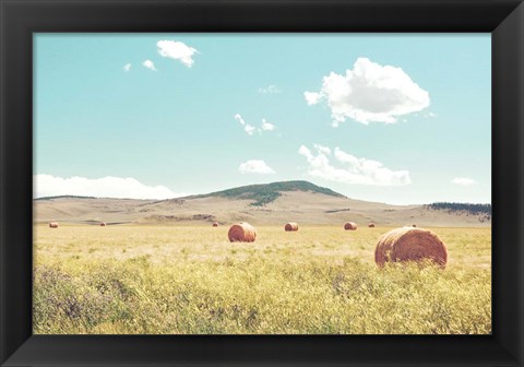 Framed Day in the Fields Print