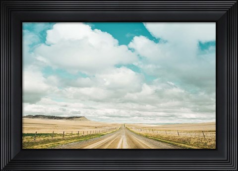 Framed Dirt Road Travels Print