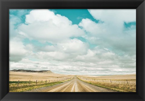 Framed Dirt Road Travels Print