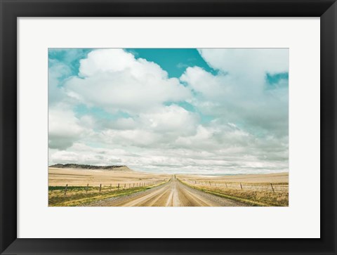 Framed Dirt Road Travels Print