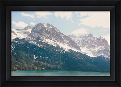 Framed Saint Mary Lake Print