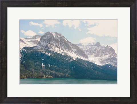 Framed Saint Mary Lake Print