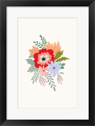 Framed Spring Flowers Print