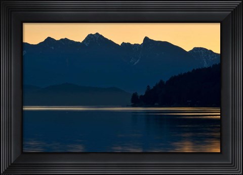 Framed Peaceful Majesty Print