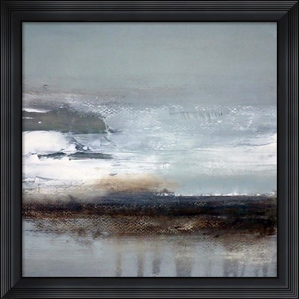 Framed Winter Shore Print