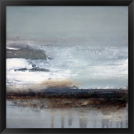 Framed Winter Shore Print