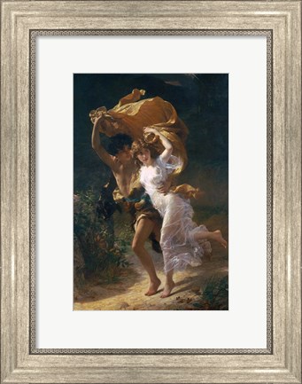 Framed Storm, 1880 Print
