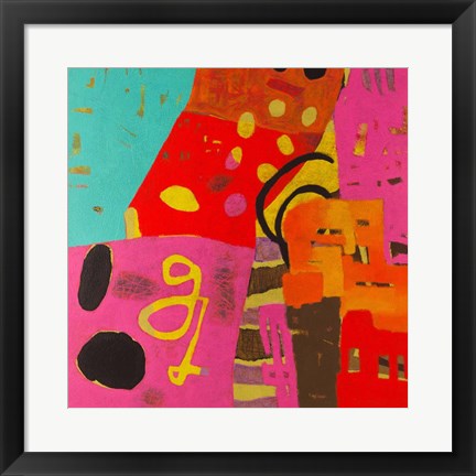 Framed Conversations in the Abstract #23 Print