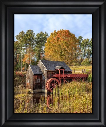 Framed Grist Mill Print