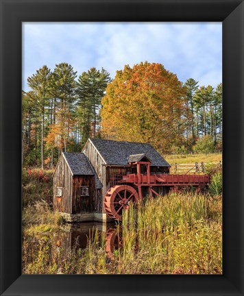 Framed Grist Mill Print