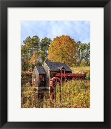 Framed Grist Mill Print