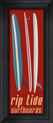 Framed Rip Tide Print