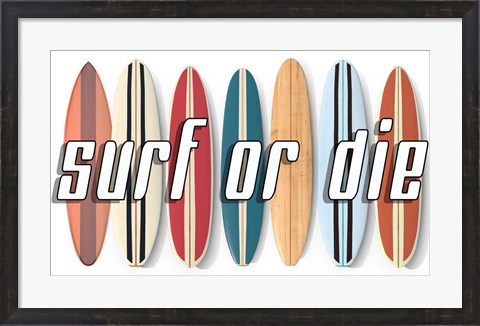 Framed Surf of Die Print