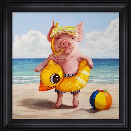 Framed Baked Ham Print