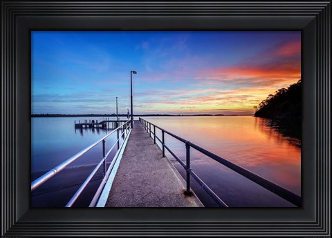 Framed Fin de Jours Print