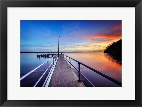 Framed Fin de Jours Print