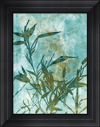 Framed Leafy Bamboo Print