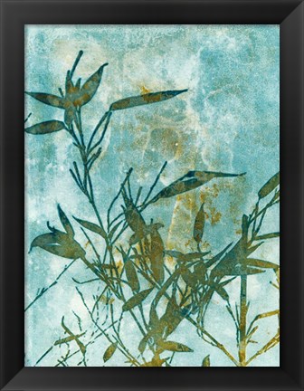 Framed Leafy Bamboo Print