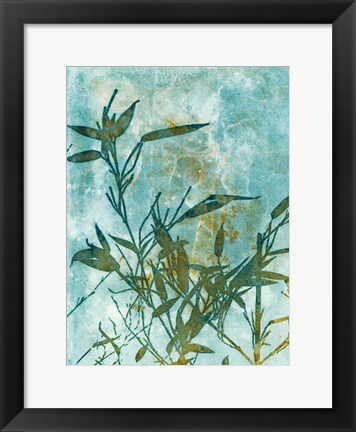 Framed Leafy Bamboo Print