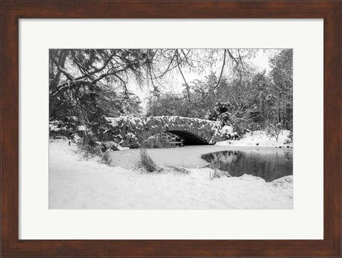 Framed Stone Bridge Print