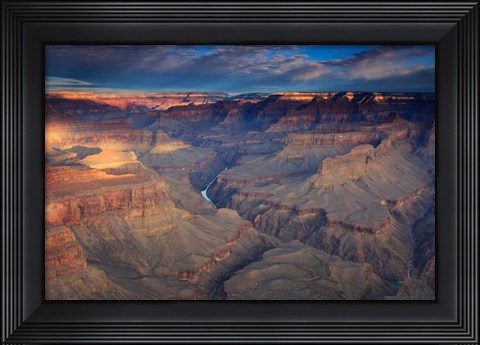 Framed Hiding the Colorado River (PANO) Print