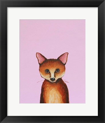 Framed Little Fox Print