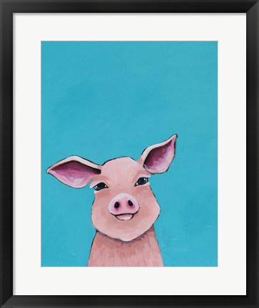 Framed Little Pig Print