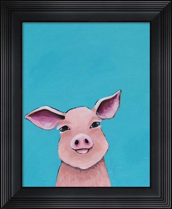 Framed Little Pig Print