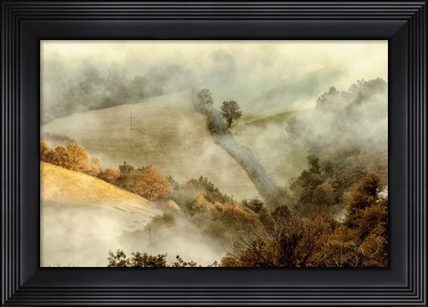 Framed Awakening Fields Print