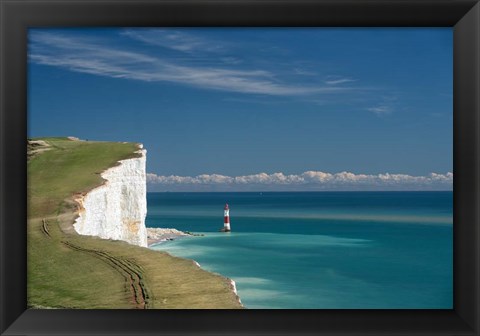 Framed Beachy Head Lighthouse Print