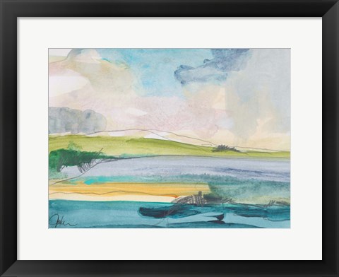 Framed Amid the Jewels Print