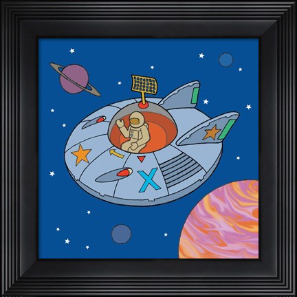 Framed Saucer Print