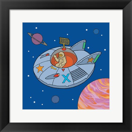 Framed Saucer Print