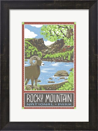Framed Rocky Mountain National Park Print