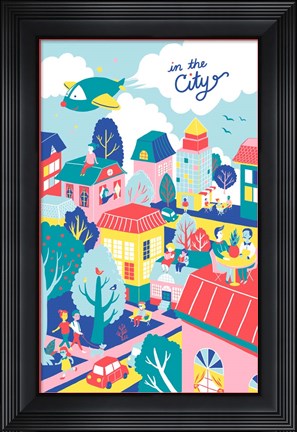 Framed In the City Print