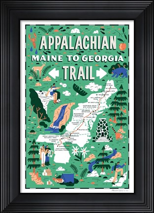 Framed Appalachian Print