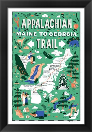 Framed Appalachian Print