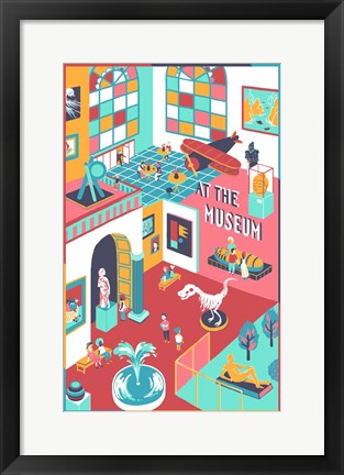 Framed At the Museum Print