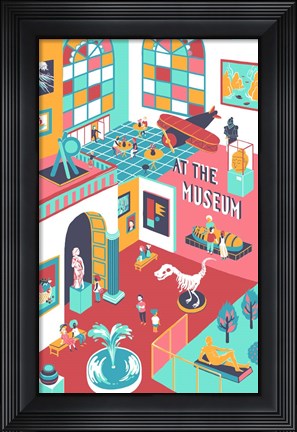 Framed At the Museum Print