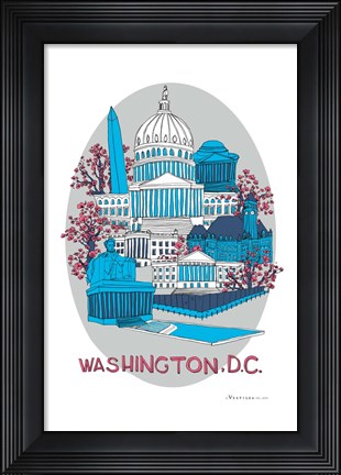 Framed Washington DC Print