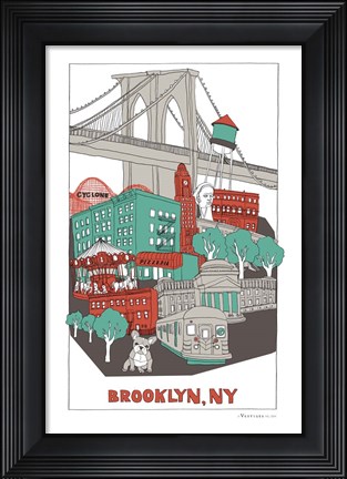 Framed Brooklyn Print
