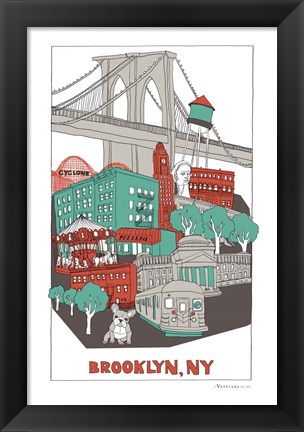 Framed Brooklyn Print