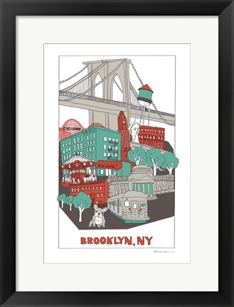 Framed Brooklyn Print