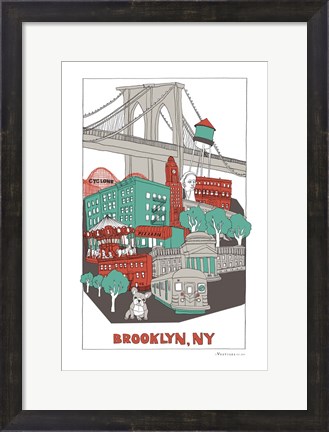 Framed Brooklyn Print