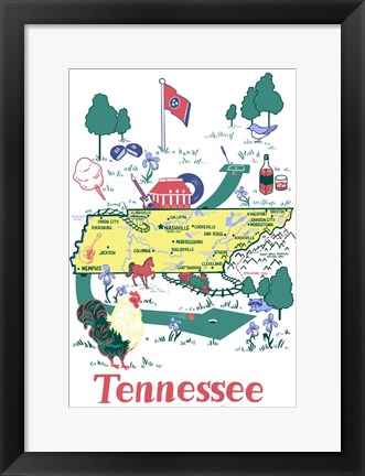 Framed Tennessee Print